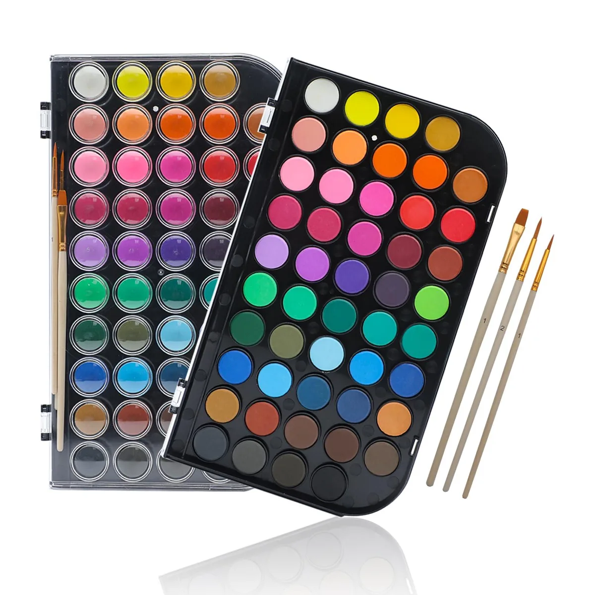  Artecho ATO-WP4801 48-color watercolor craft painting set — product photo