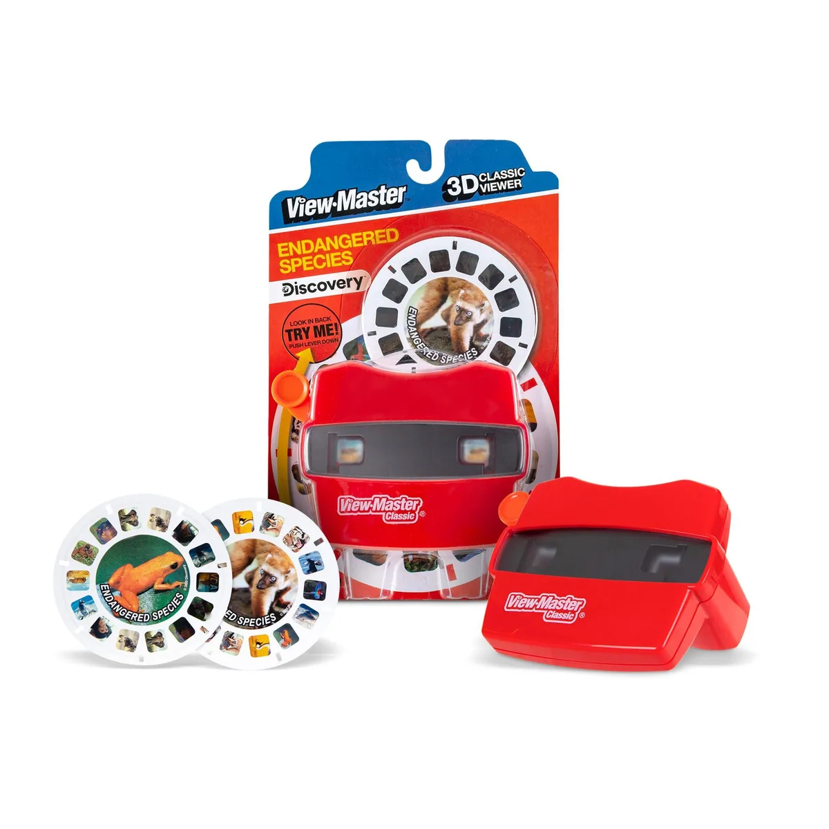 View Master 02052 Classic Metallic Viewfinder with 2 Reels — product photo
