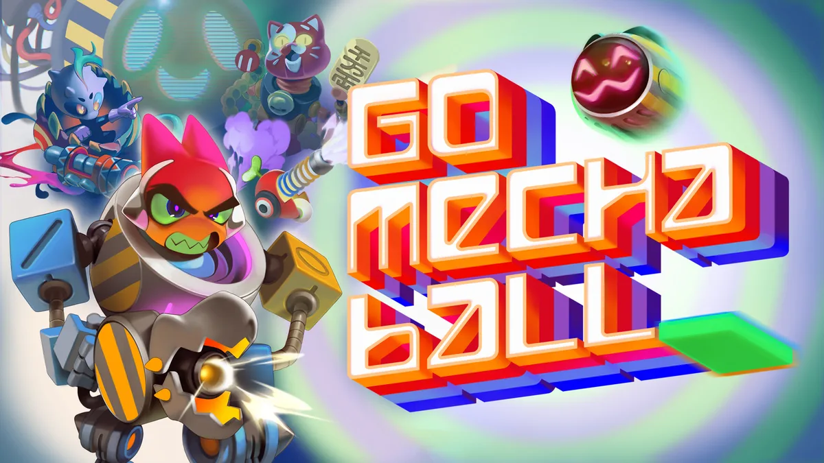 Super Rare Games Super Rare Games Go Mecha Ball PC Steam downloadable game — product photo