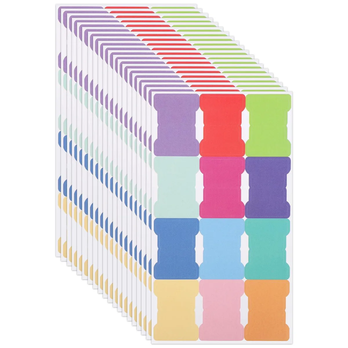  XIHIRCD 1016610 Sticky Index Tabs 240 Pieces 12 Colors — product photo