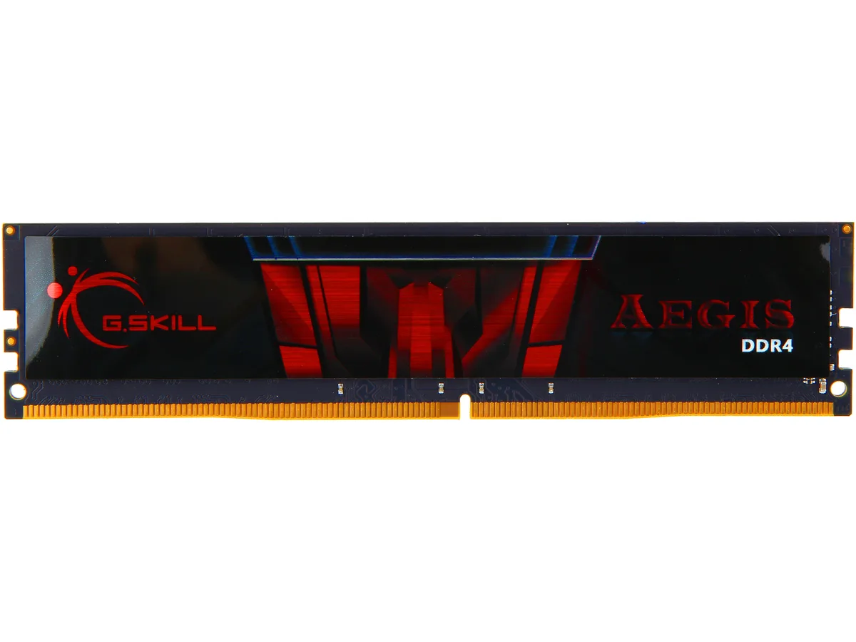 G.SKILL G.SKILL Aegis F4-2666C19S-16GIS 16GB DDR4 2666 CL19 desktop RAM — product photo