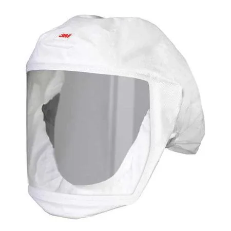 White 3M Versaflo head cover, S/M size, pack of five