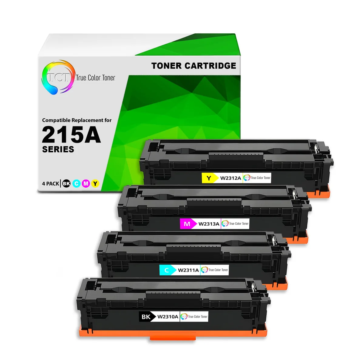 TCT TCT 215A Toner Cartridge 4 Pack W2310A W2311A W2312A W2313A — product photo
