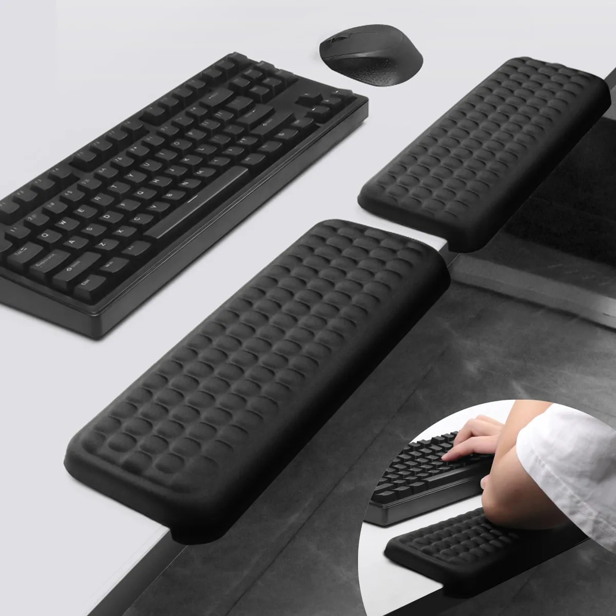  CFHYZAZNCL L-Shaped Desk Elbow Pad 11.8 x 3.9 in — product photo