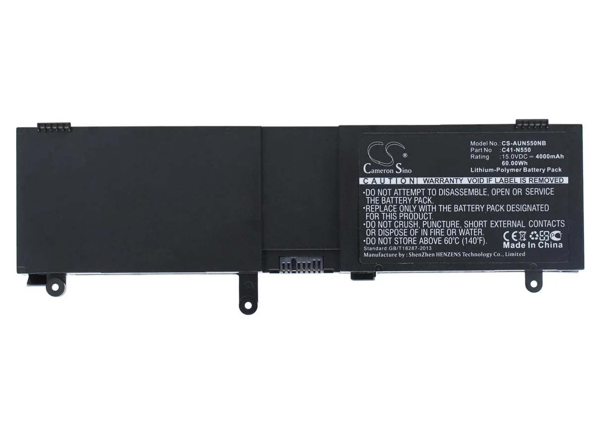 Cameron &amp; Co Cameron &amp; Co DS-CS-AUN550NB laptop battery 4 Ah black — product photo