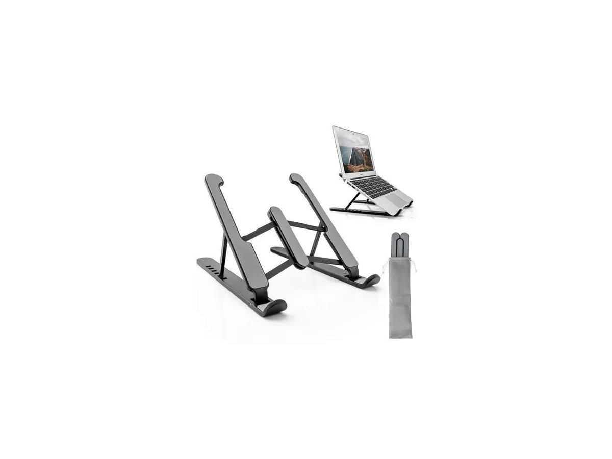KEHIPI KEHIPI Aluminium Laptop Stand 10-17 Inch Black Silver — product photo