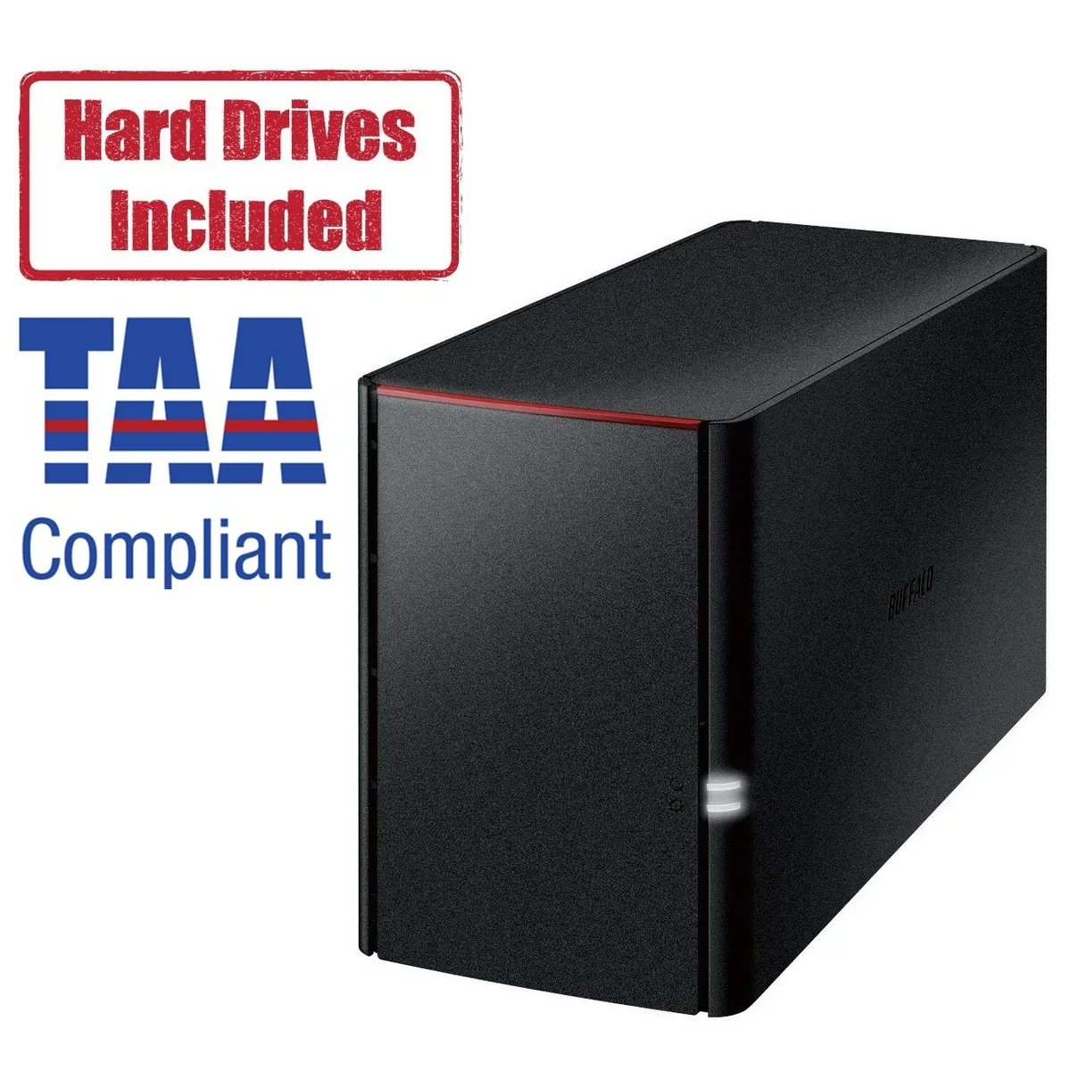 Buffalo Technology Buffalo Technology LS220D1202 2-Bay NAS 12TB (2x6TB) — product photo