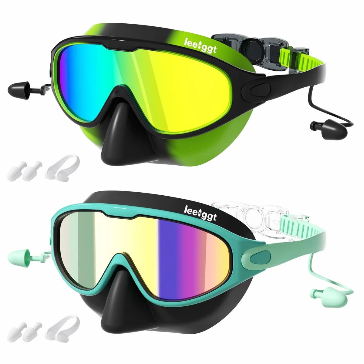  12G swimming goggles 2 pack — product photo