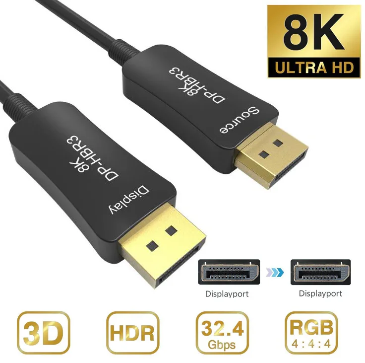 Jansicotek Jansicotek DisplayPort 1.4 cable 160 ft — product photo