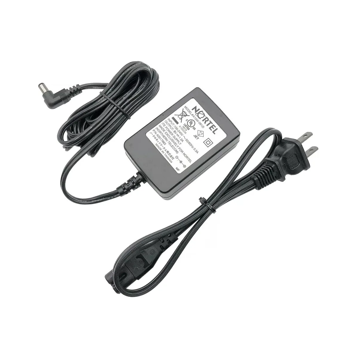 Nortel Networks Nortel Networks A10W-0812I 8V 1.2A 10W power adapter — product photo