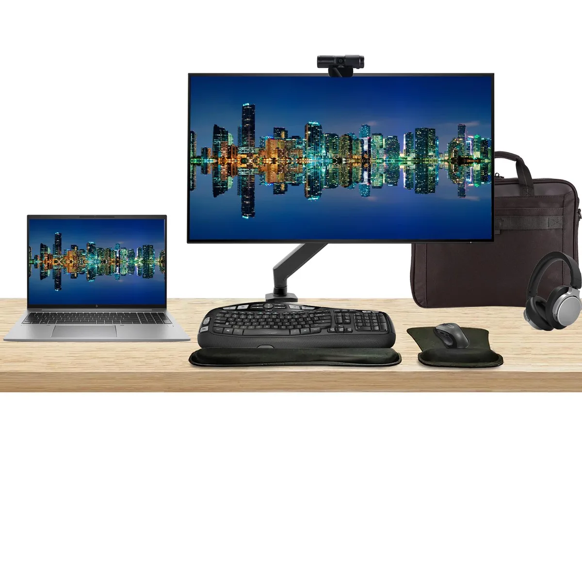 HP HP ZBook Firefly G10 16" i7-1365U 32GB 1TB T550 Z32k 32" 4K Bundle — product photo