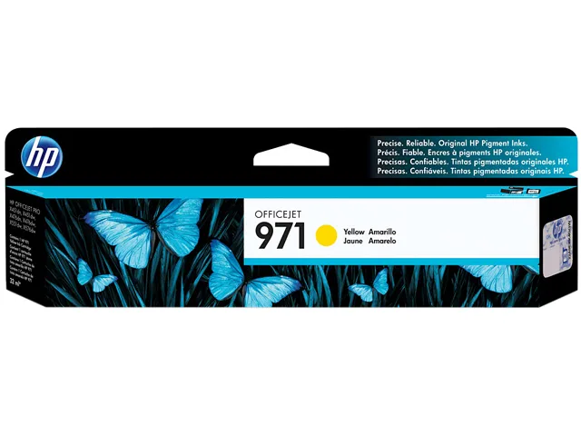 HP HP 971 CN624AM Yellow Ink Cartridge 2500 Pages — product photo