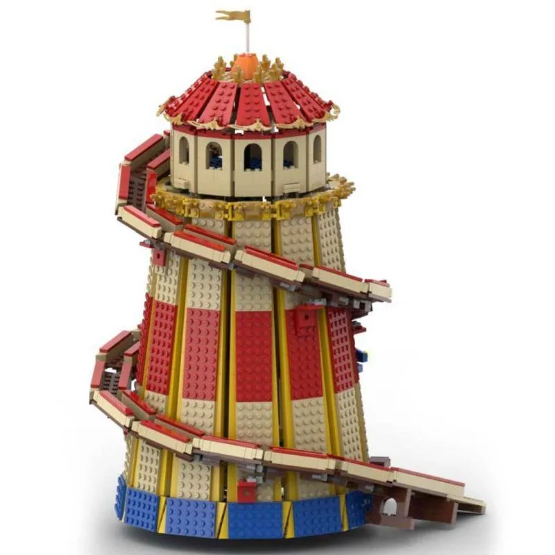 ZITIANYOUBUILD ZITIANYOUBUILD MOC-118277 1437PCS Static Fairground Street Scene — product photo