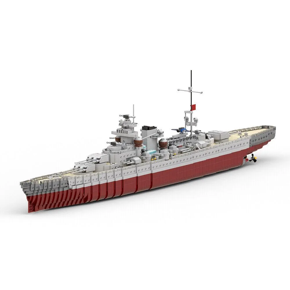 ZITIANYOUBUILD ZITIANYOUBUILD 4694 Gneisenau Battleship 1:200 4694pcs Educational Building Set — product photo