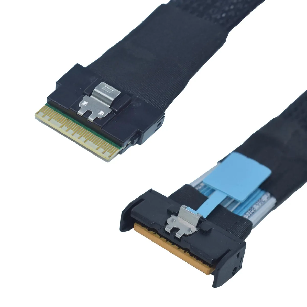 Vszerda Vszerda PCIe 5.0 MCIO x8 74Pin to Slim SAS SFF-8654 8i Cable 1.6ft (50cm) — product photo