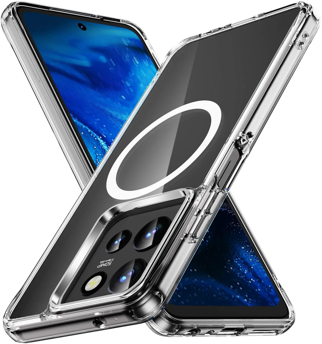 Nakedcellphone Nakedcellphone ClearSafe Case for Moto G Power 2025 2026 MagSafe — product photo