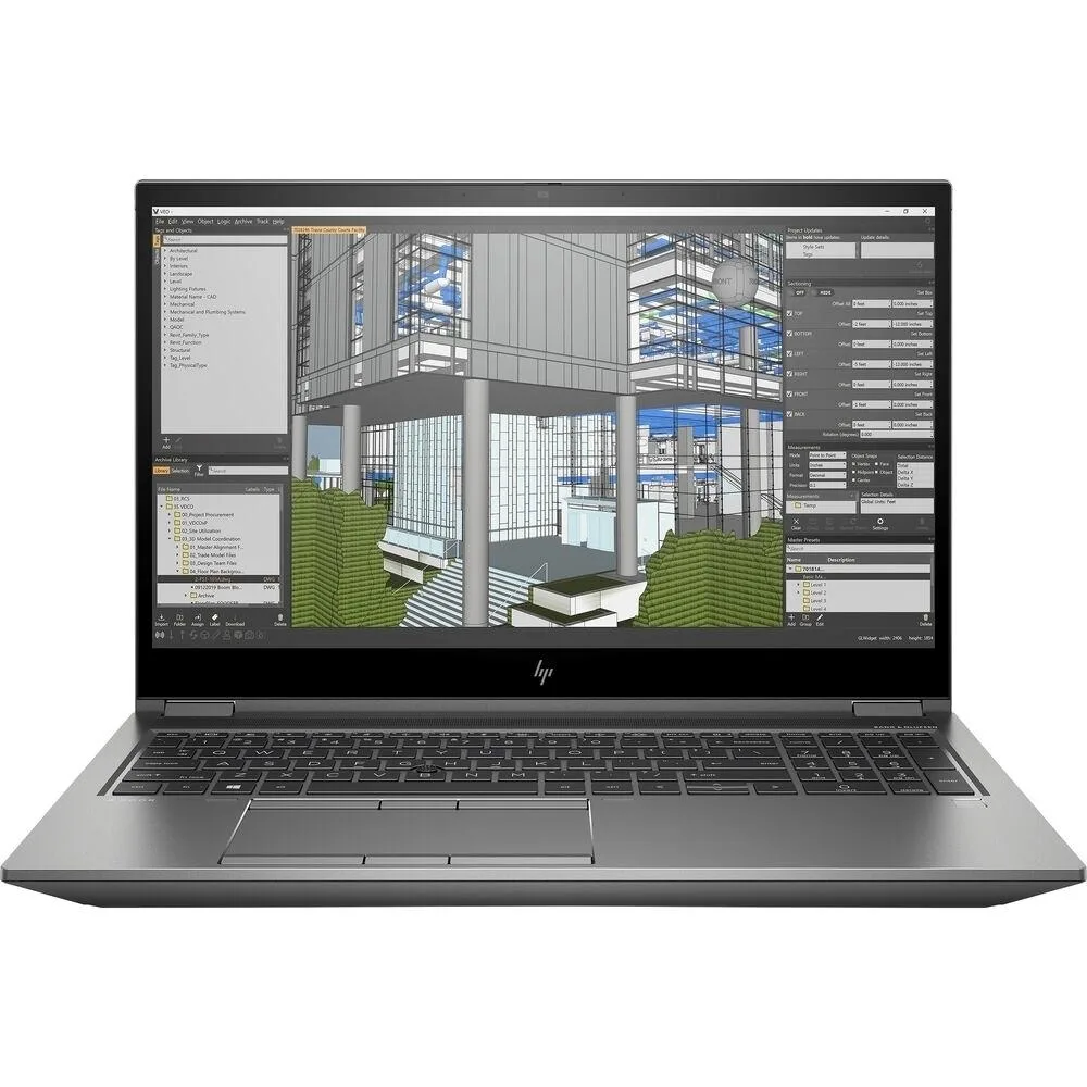 HP HP ZBook Fury 15 G7 i7-10850H 16GB 512GB laptop — product photo