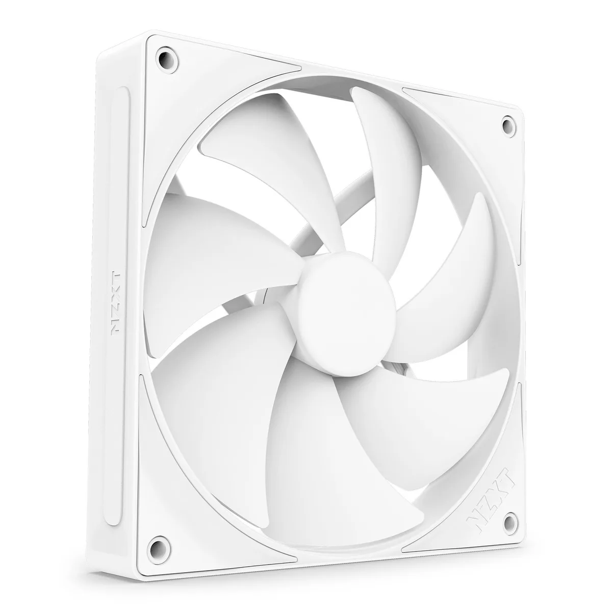 NZXT NZXT F140P 140mm White Static Pressure PWM Case Fan — product photo