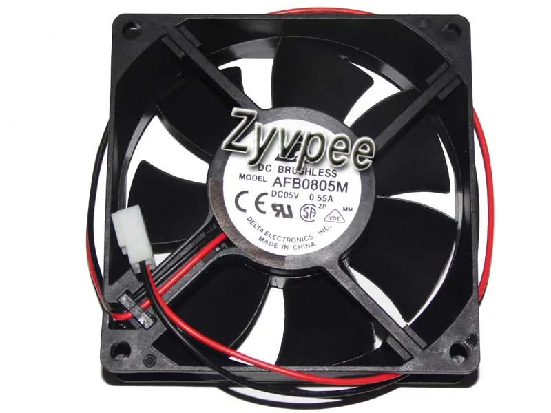 Zyvpee Zyvpee AFB0805M 80mm 8025 2 Pin DC5V 0.55A case fan — product photo