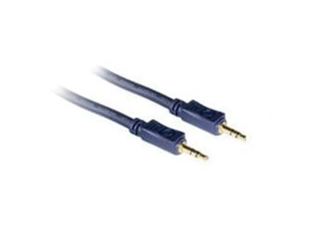 Cables To Go Cables To Go 40601 3.5mm M/M Stereo Audio Cable Blue 3 ft — product photo