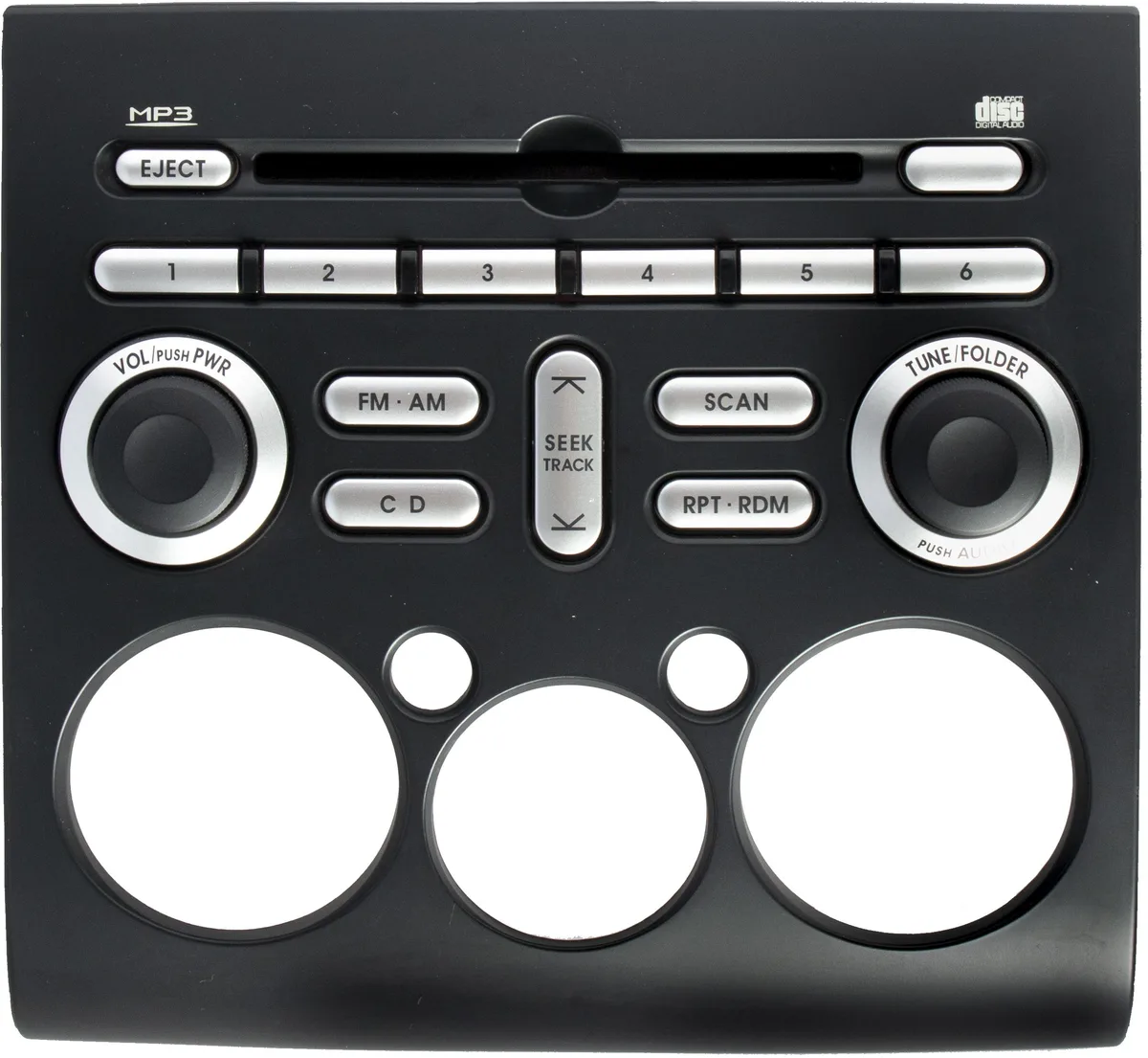 1 Factory Radio 1 Factory Radio 8701A045 AM FM CD MP3 Climate Control Receiver — product photo