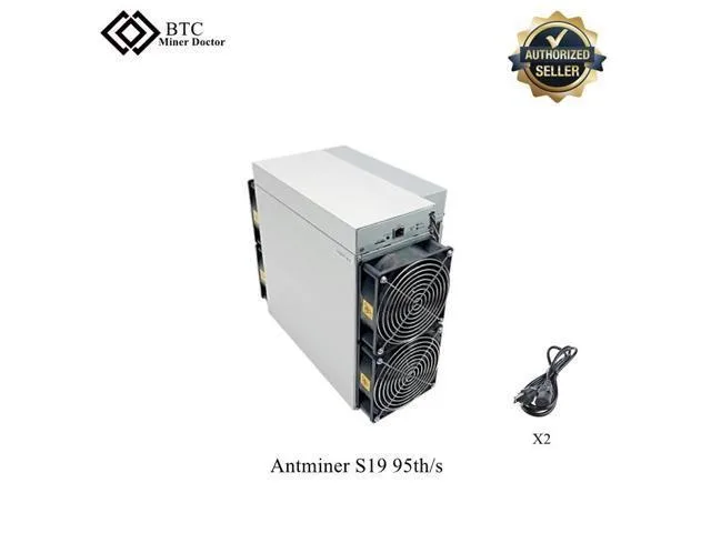 VOVOV VOVOV Antminer S19 95Th Bitcoin Miner PSU Included — product photo