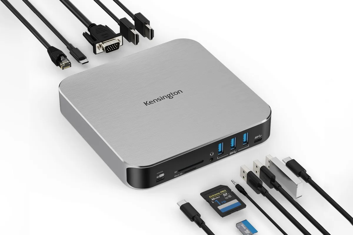 Kensington Kensington AD220S3 12-in-1 Triple Video Dock 85W — product photo