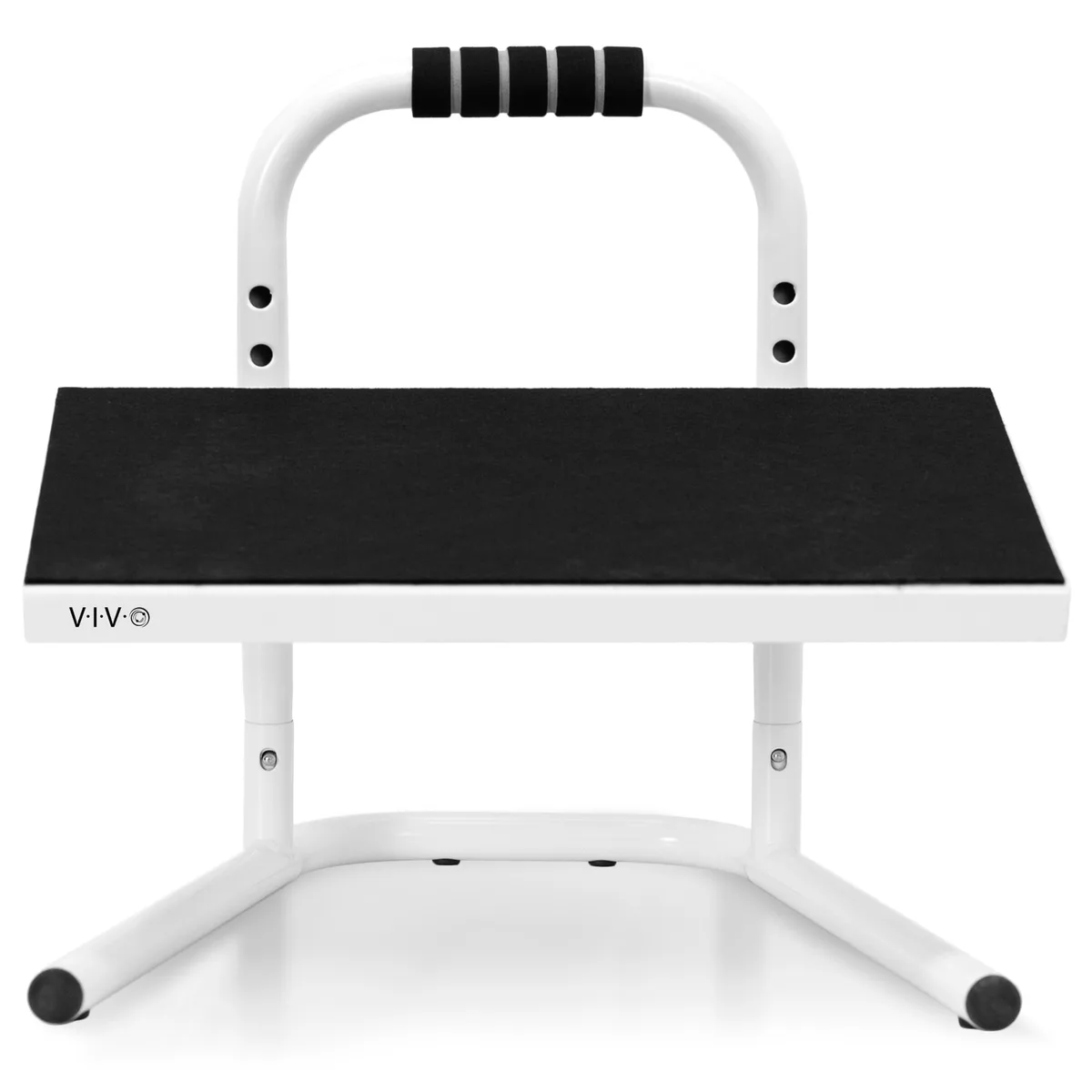 VIVO VIVO White Height Adjustable Foot Rest STAND-FT01W — product photo