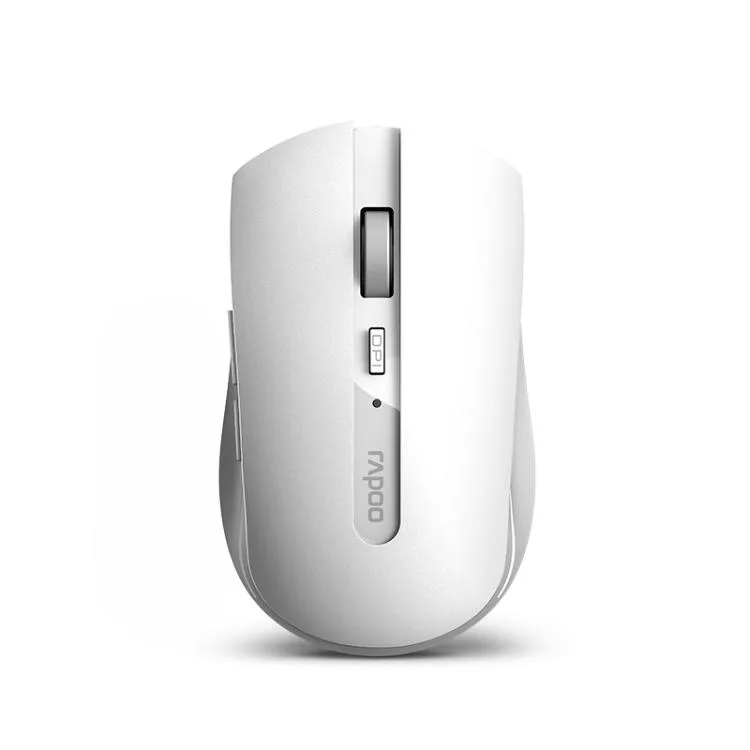 allentian allentian 7200M 1600 DPI 6 Buttons 2.4GHz Wireless Bluetooth 4.0 Mouse (White) — product photo