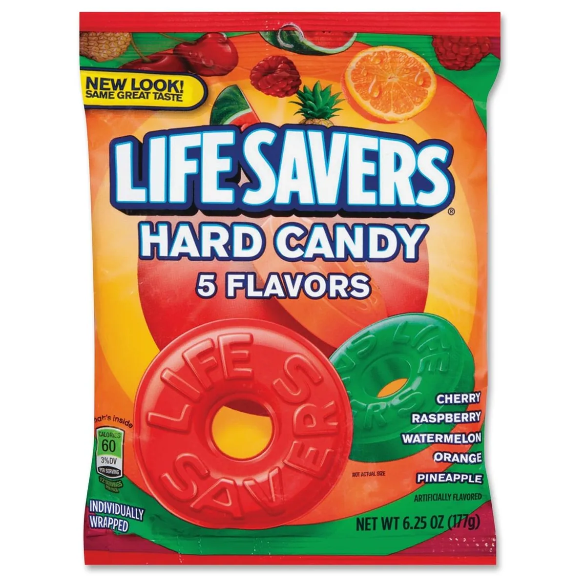 Mars Mars 08501 Life Savers 5 Flavors Hard Candies 6.25 oz — product photo