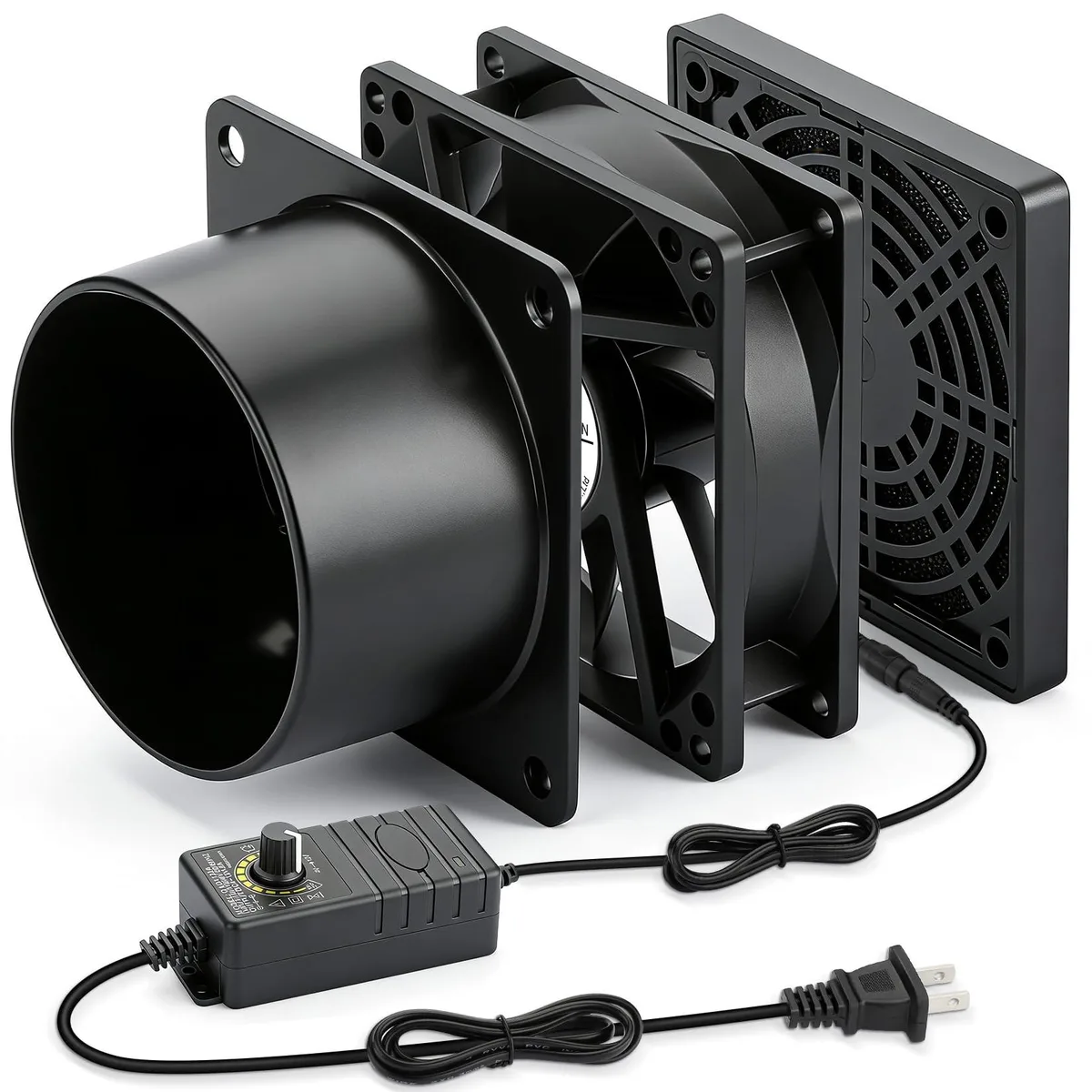 Alphacool Alphacool 80mm 12V DC Fan Dual Ball Bearing 2 in 1 accessory — product photo
