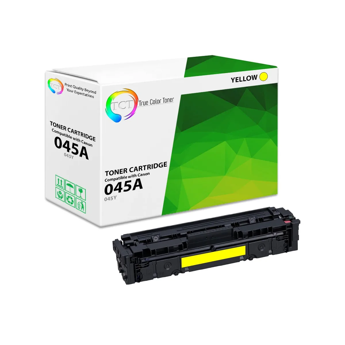 True Color Toner True Color Toner 045Y Yellow Toner Cartridge 1300 Pages — product photo