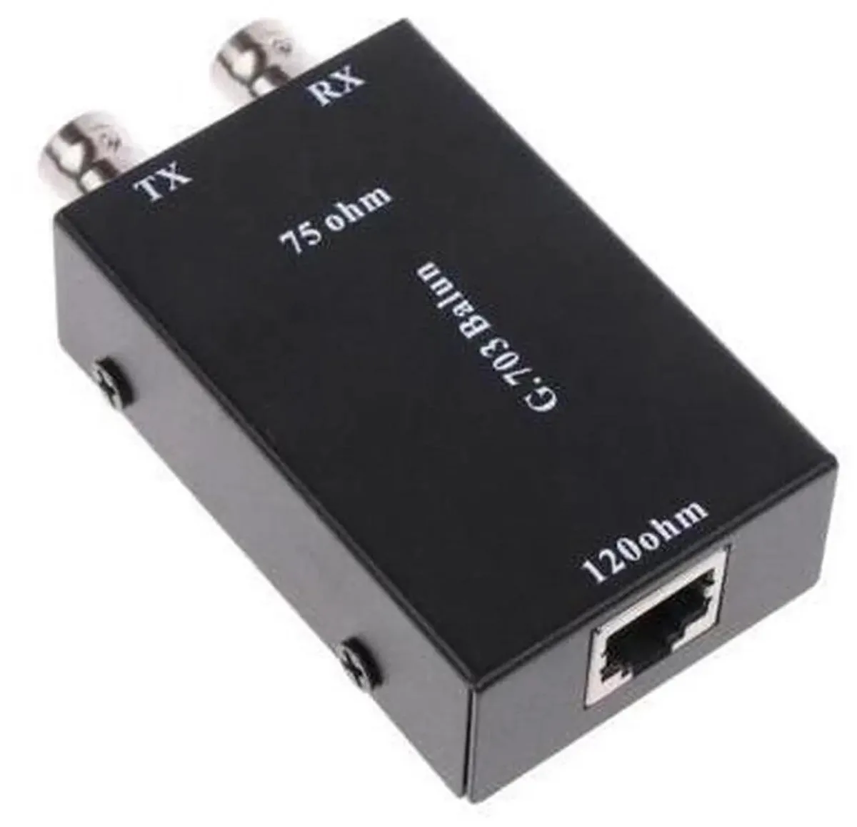 SMUGDESK SMUGDESK G703 E1 BNC to RJ45 Impedance Converter 75 to 120 Ohm — product photo