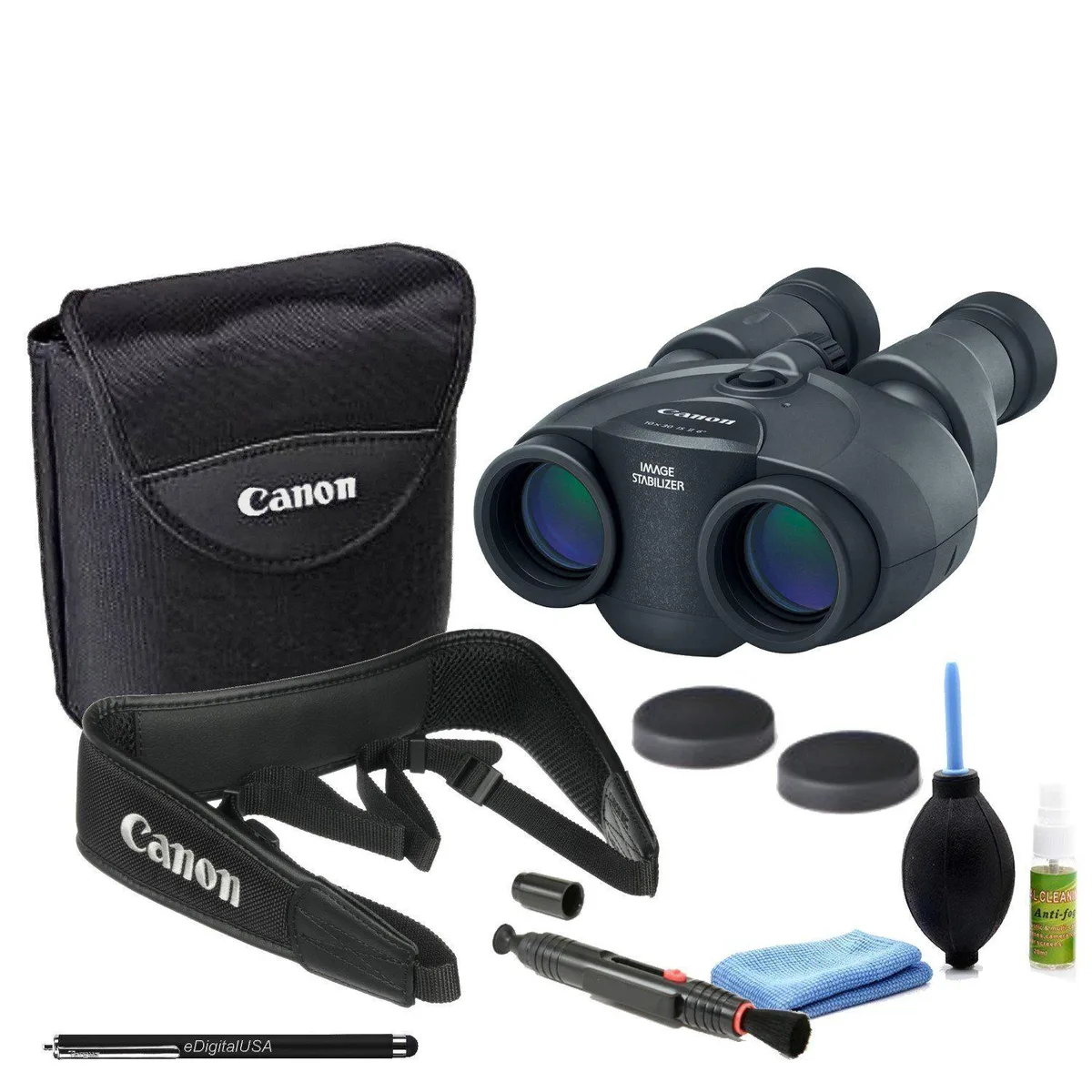 Canon Canon 10x30 IS II Image Stabilised Binoculars Starter Bundle — product photo