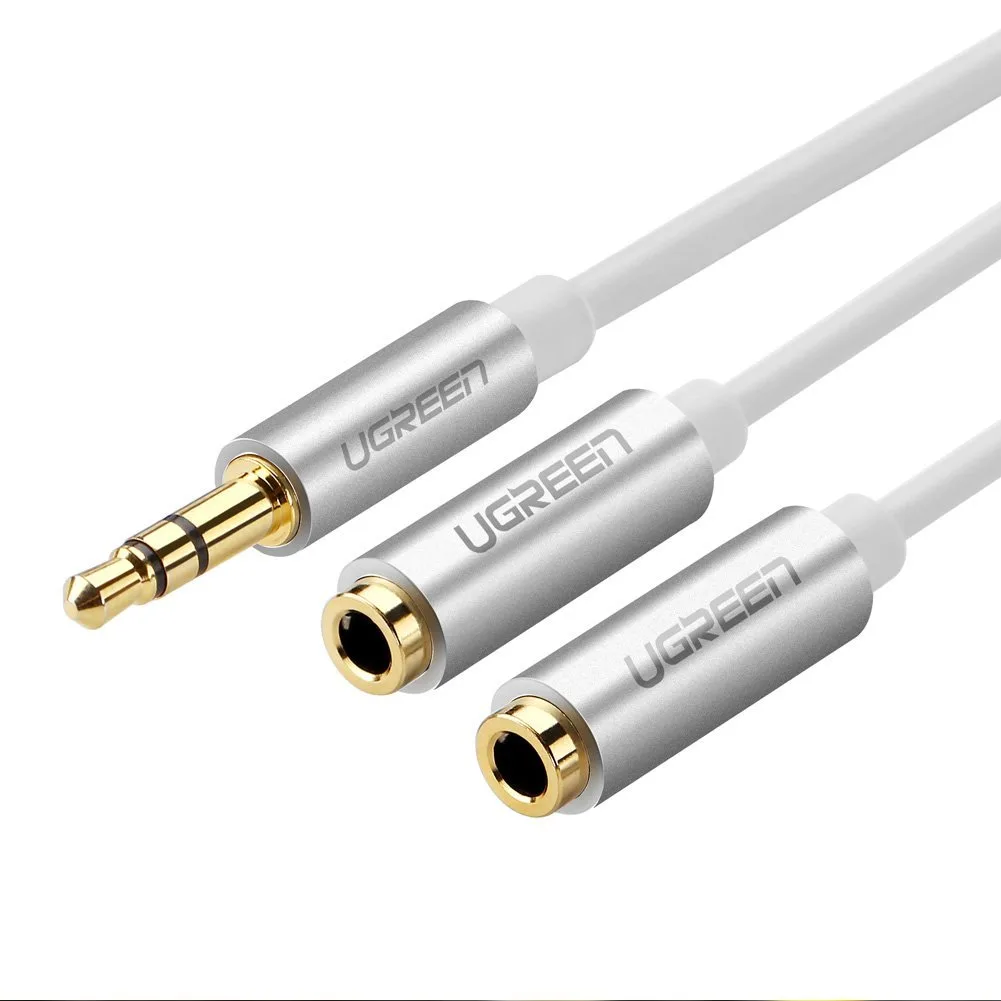 TeKit TeKit 3.5mm Stereo Y Splitter Cable 20cm Metal Housing 10780 — product photo