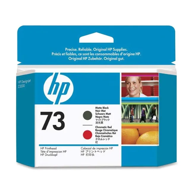 HP HP 73 CD949A Printhead Matte Black Chromatic Red — product photo