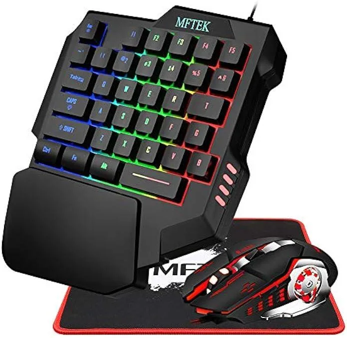 Ksin Ksin 35-Key One-Handed Gaming Keyboard with Mouse and Pad — product photo