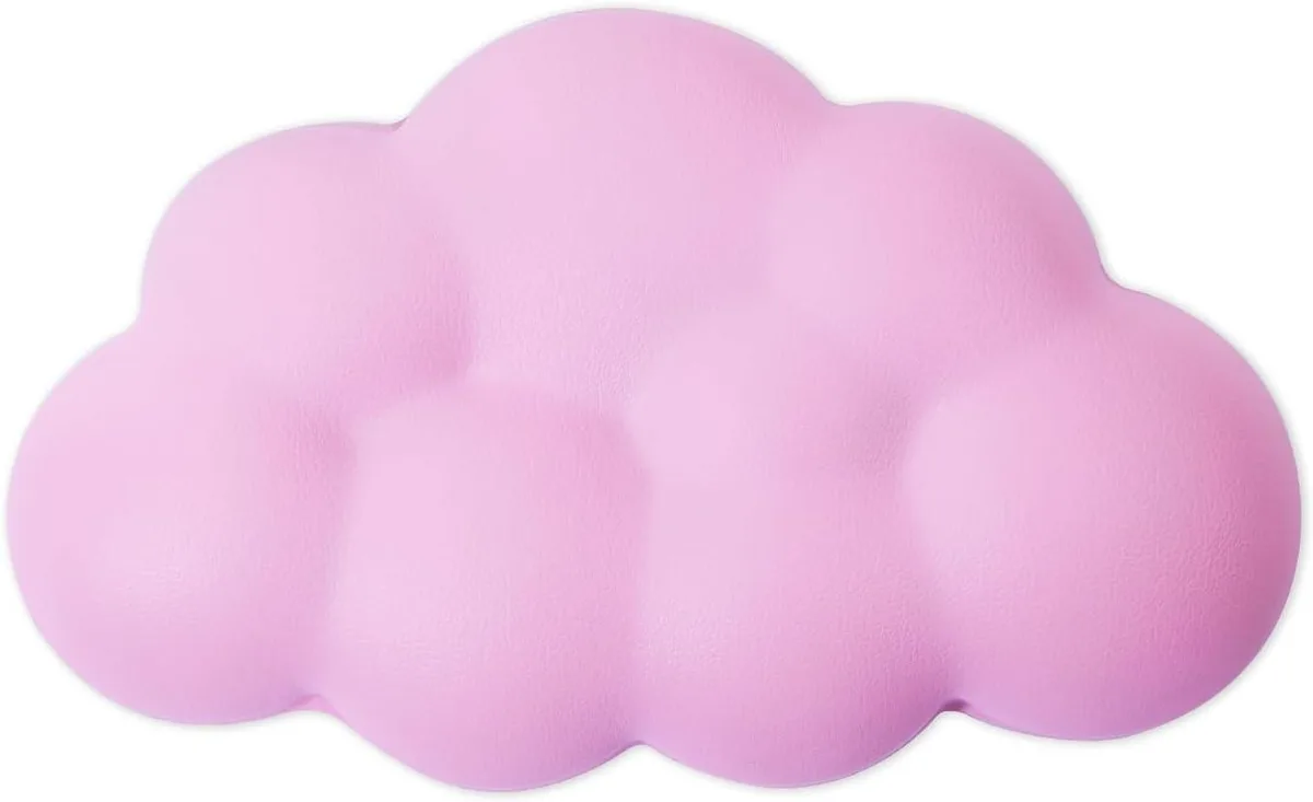 Emerson Emerson Cloud Wrist Rest Pink 5.91 x 3.54 x .85 in — product photo