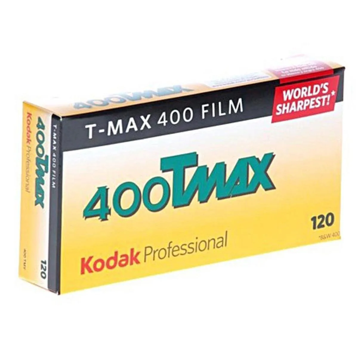 Kodak Kodak T-MAX 400 120 black-and-white film roll — product photo