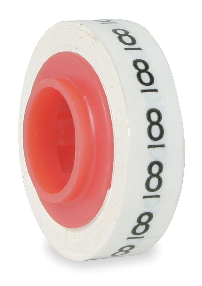 3M 3M SDR-8 Wire Marker Refill Preprinted Black on White 576 Labels .22 in Width — product photo