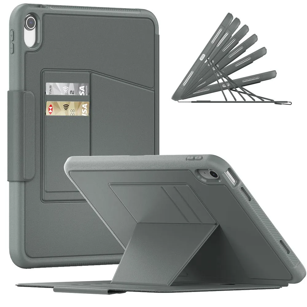 Werleo Werleo A2696/A2757/A2777 iPad 10th Gen 10.9 2022 Gray laptop case — product photo