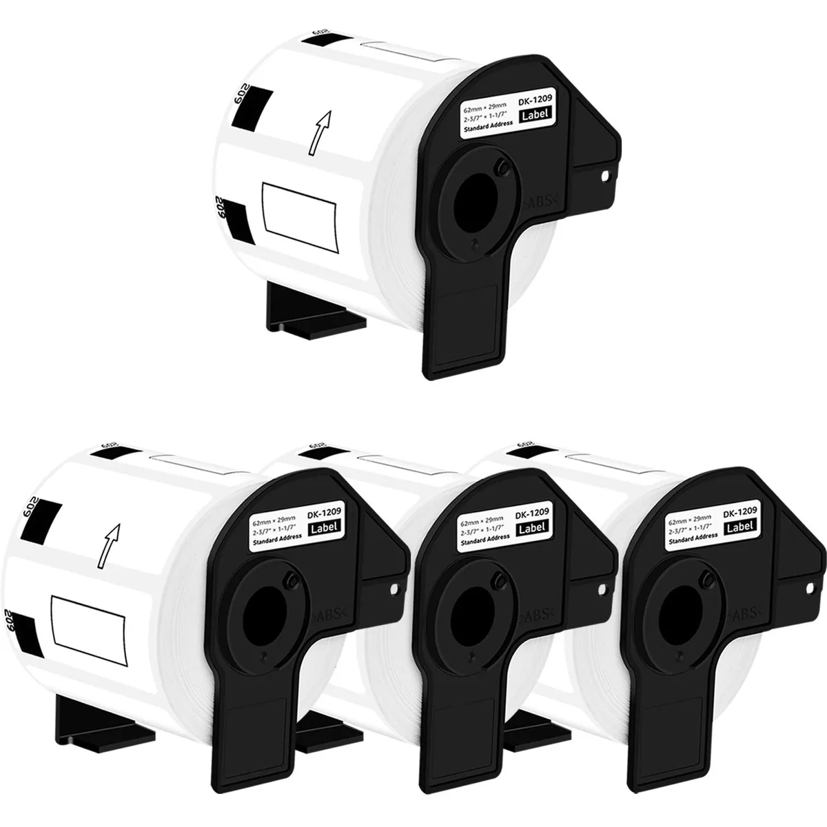 GREENCYCLE GREENCYCLE DK-1209 label 2.4 in x 1.1 in 800 labels/roll 4 rolls — product photo