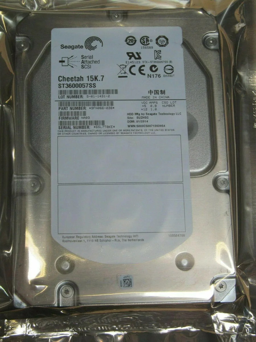 Seagate Seagate ST3600057SS Cheetah 15K.7 600GB 15000 RPM SAS 3.5" 16MB cache — product photo