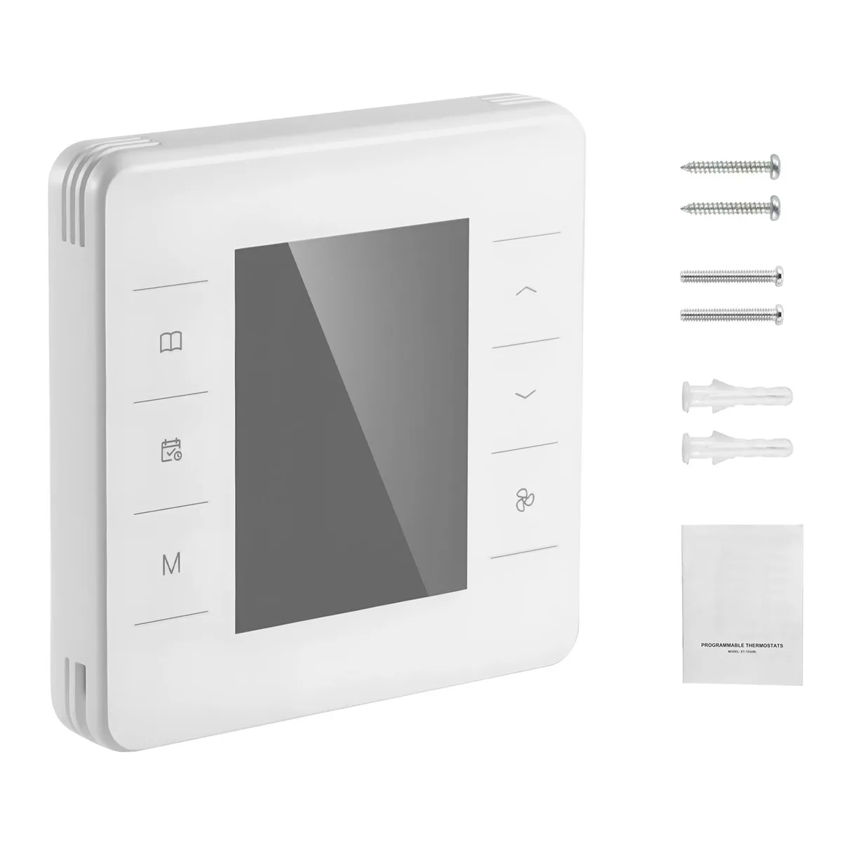 VEVOR VEVOR 7-Day Programmable Thermostat White 1 Cool 1 Heat 24V Battery GM4937 — product photo