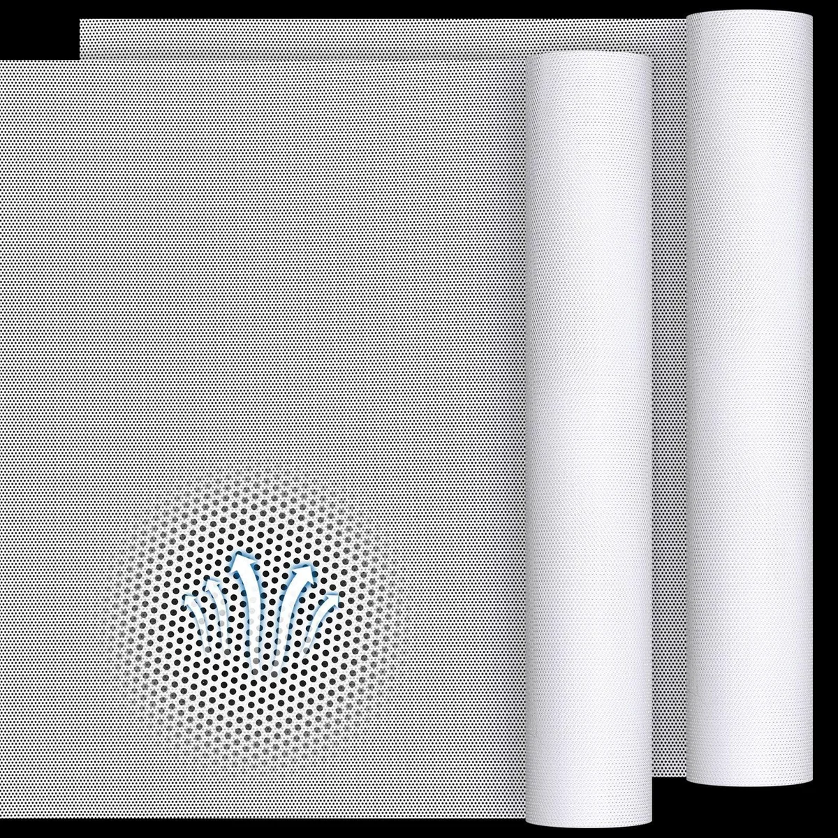 YX-Woanger-4305 2 Pack PC Dust Filter Roll 1000x300mm fan accessory — product photo