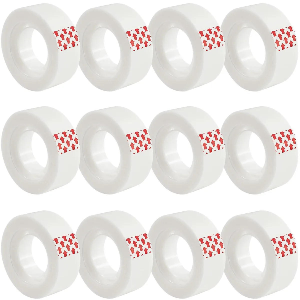  12-roll Invisible Tape 3/4 x 1000 in — product photo