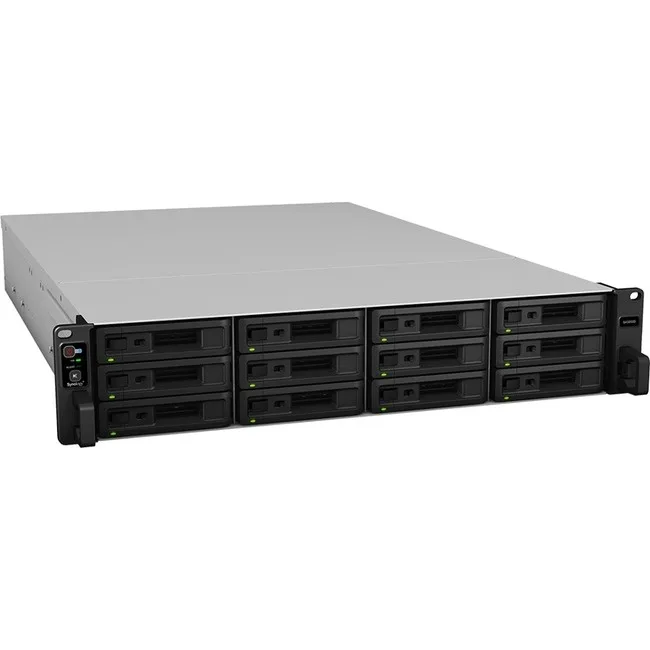 Synology Inc. Synology SA3200D 12-bay dual-controller SAS rackmount NAS 8 GB DDR4 — product photo