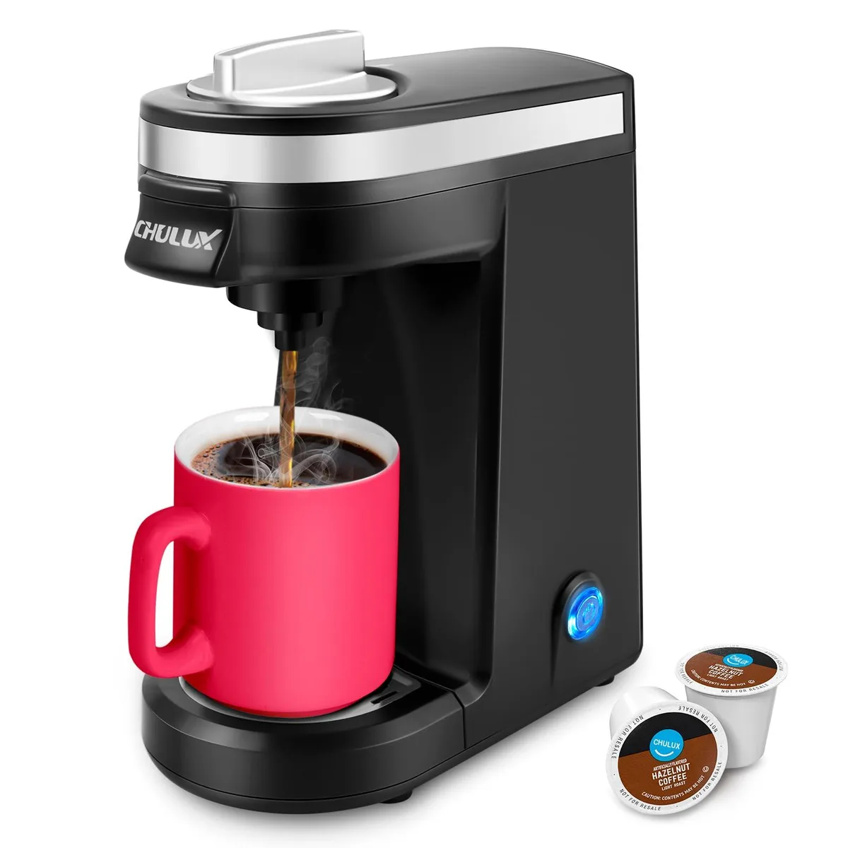 CHULUX QF-CM801 Single-Serve Brewer 12 oz Black — product photo
