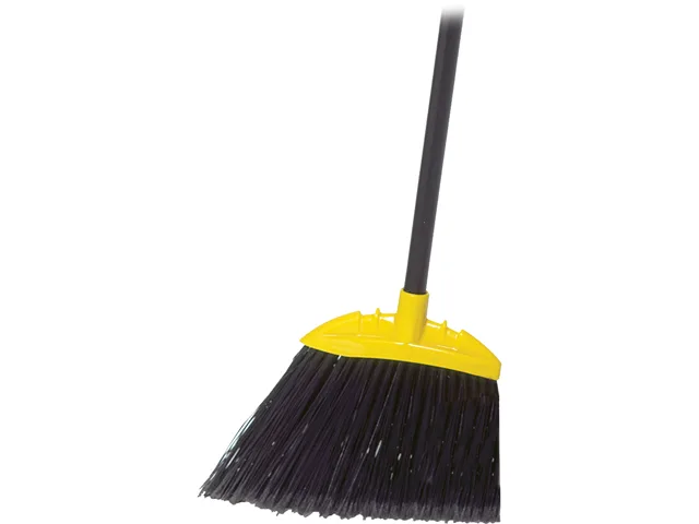 Rubbermaid Commercial Rubbermaid Commercial FG638906B Jumbo Smooth Sweep Angle Broom cleaning — product photo