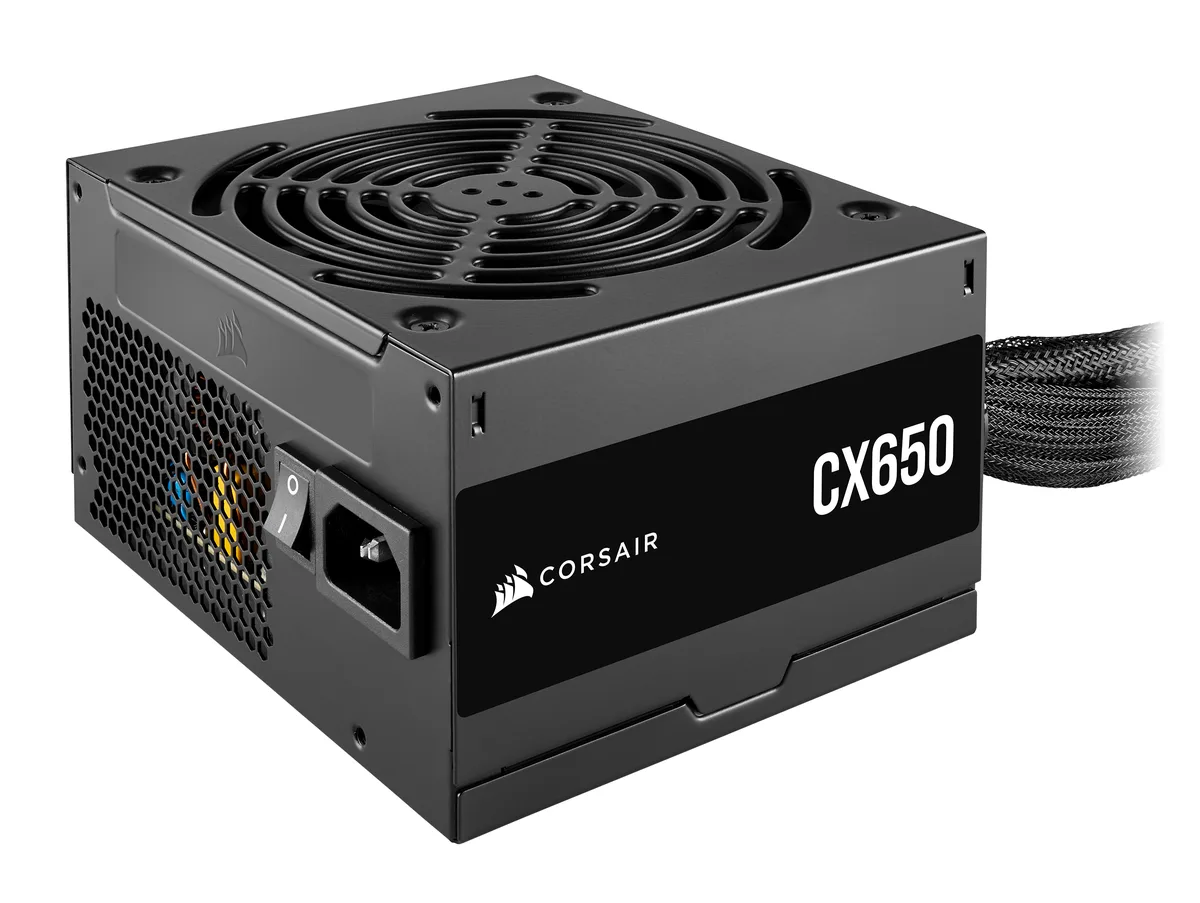 Corsair Corsair CP-9020278-NA CX650 650 W power supply — product photo